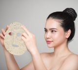 Tech Nature Sausa lakštinė kaukė su rožėmis ir ramunėlėmis