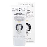 CLINICCARE Koreguojamasis kremas SPF50++ su spalva - 100ml (tūbelėje)