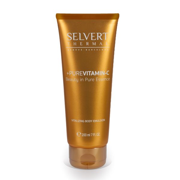 Selvert Thermal Revitalizuojamoji emulsija kūnui su vitaminu C