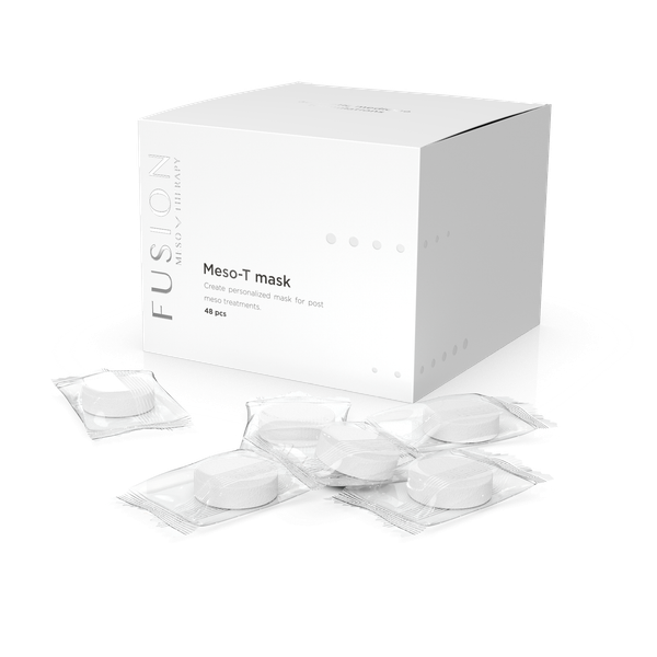 Fusion Mesotherapy „MESO-T FACE MASK“ sausa pluoštinė kaukė - tabletė