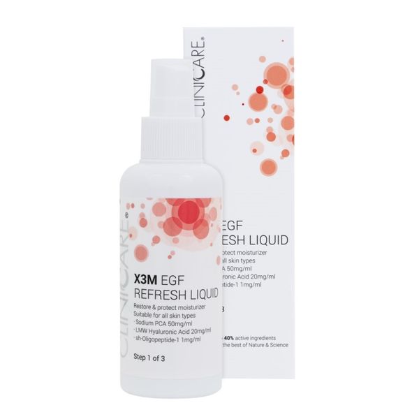 CLINICCARE X3M EGF gaivinamasis drėkinamasis losjonas